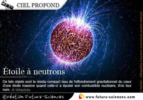 Etoile à Neutrons Carte Virtuelle