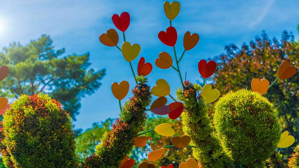 L’arbre de la famille, une mosaïculture symbole de solidarité L’arbre de la famille, une mosaïculture symbole de solidarité