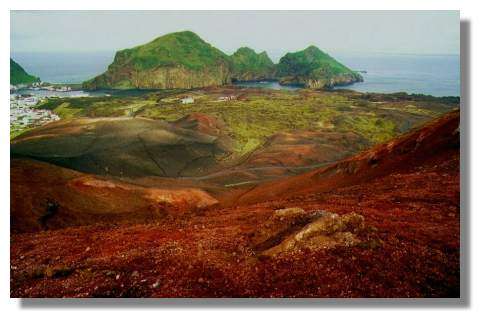 Volcan Eldfell sur l'île d'Heimaey - Copyright photo Jacques Sintès