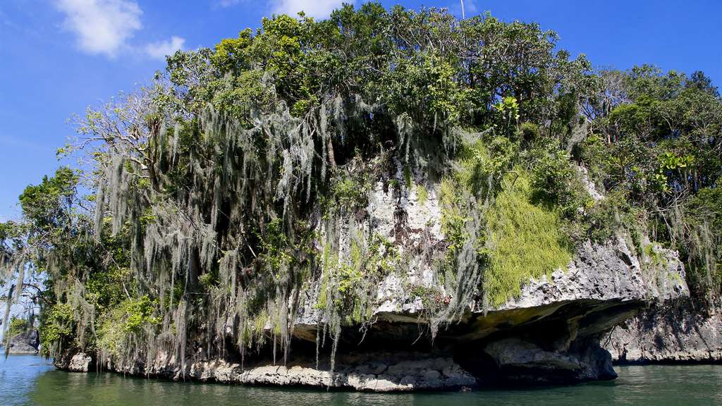 La formation karstique du parc naturel des Haïtises La formation karstique du parc naturel des Haïtises