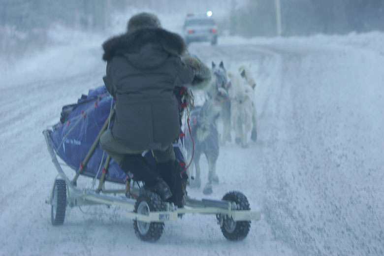 Difficile de conduire .. Difficile de conduire ..