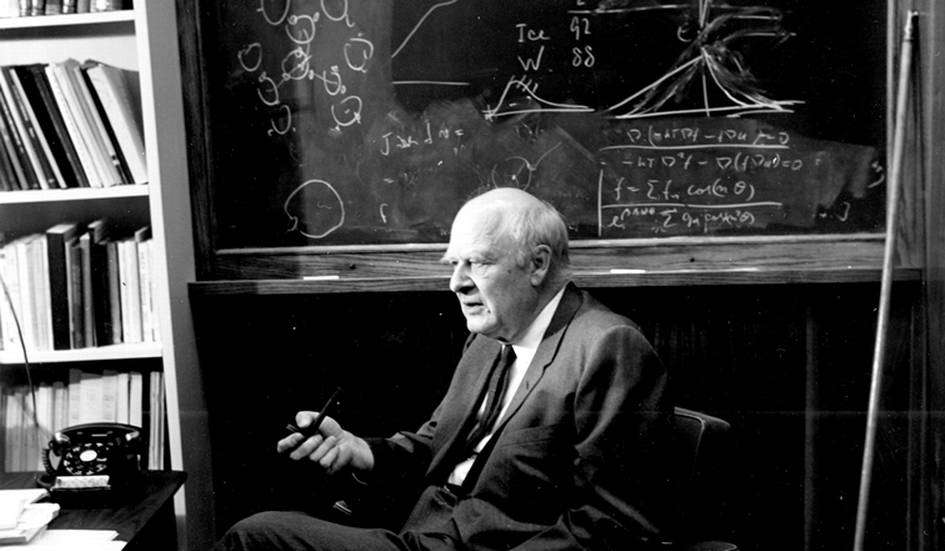 Le prix Nobel de physique Lars Onsager. © Norwegian University of Science and Technology