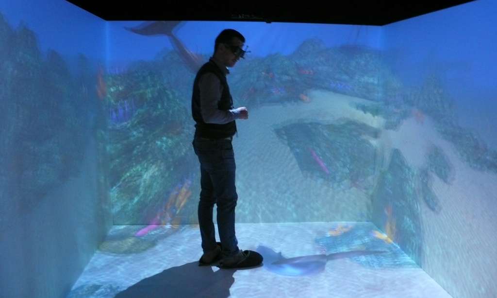 Un Cave pour s'immerger dans le virtuel Un Cave pour s'immerger dans le virtuel