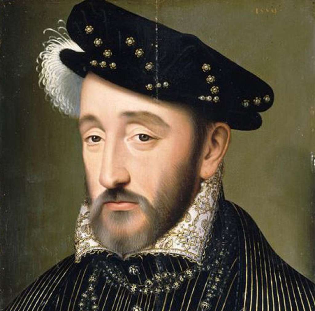Portrait du roi Henri II par François Clouet en 1559. © RMN-Grand Palais (Château de Versailles), Gérard Blot