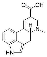 Lysergic acid, ou acide lysergique en français. © DR Lysergic acid, ou acide lysergique en français. © DR