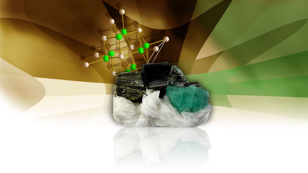La fluorite multicolore La fluorite multicolore
