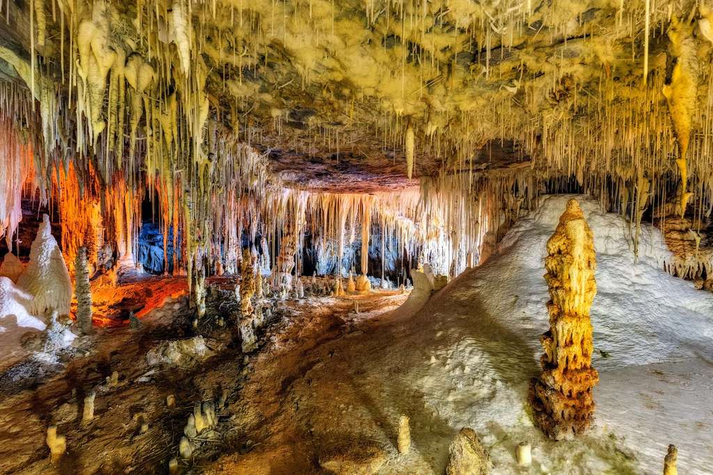 Les somptueuses grottes du parc national de Terra Ronca Les somptueuses grottes du parc national de Terra Ronca