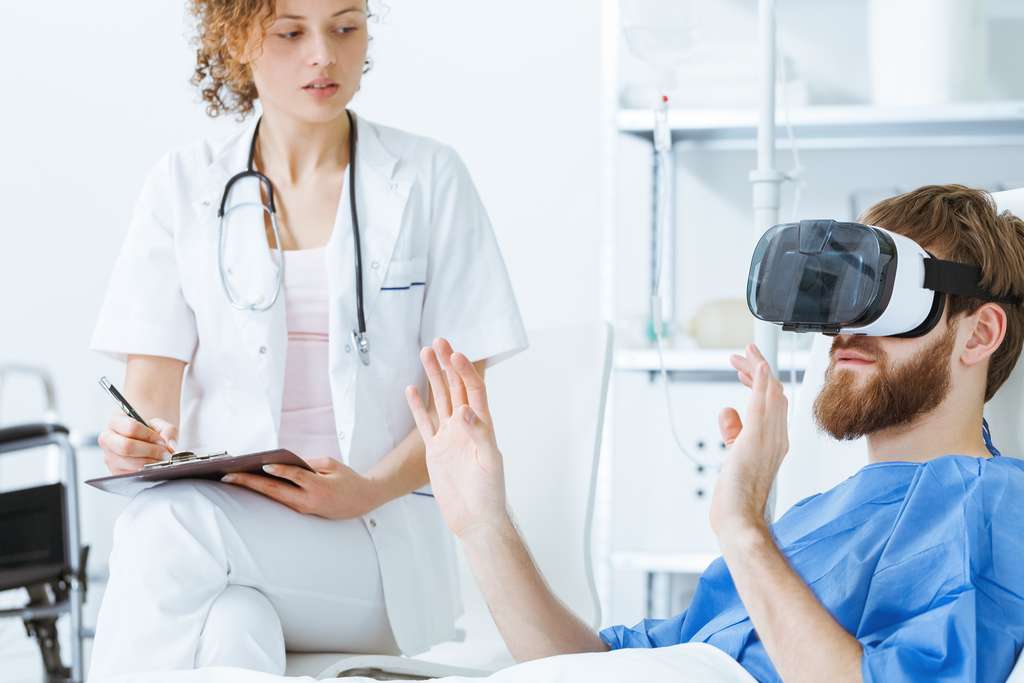 Le procédé de réalité virtuelle permettra aux personnes atteintes de cancer de mieux comprendre l’intérêt de leur traitement, de le visualiser pour mieux l’appréhender. © Photographee.eu, Adobe Stock