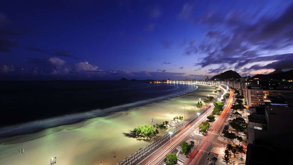 Le quartier Copacabana à Rio de Janeiro Le quartier Copacabana à Rio de Janeiro