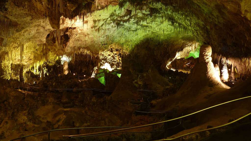 Les grottes de Carlsbad, au Nouveau Mexique Les grottes de Carlsbad, au Nouveau Mexique