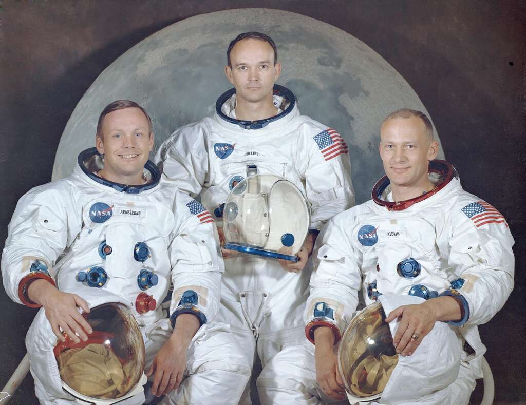 Apollo 11 : portrait officiel des astronautes de la mission Apollo 11 : portrait officiel des astronautes de la mission
