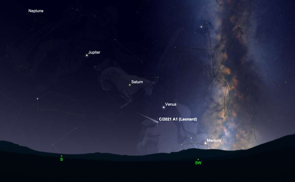 La comète la plus brillante de l'année se rapproche de la Terre : comment l'observer ? D7bf8e9d6d_50183976_comet-leonard-18-dec