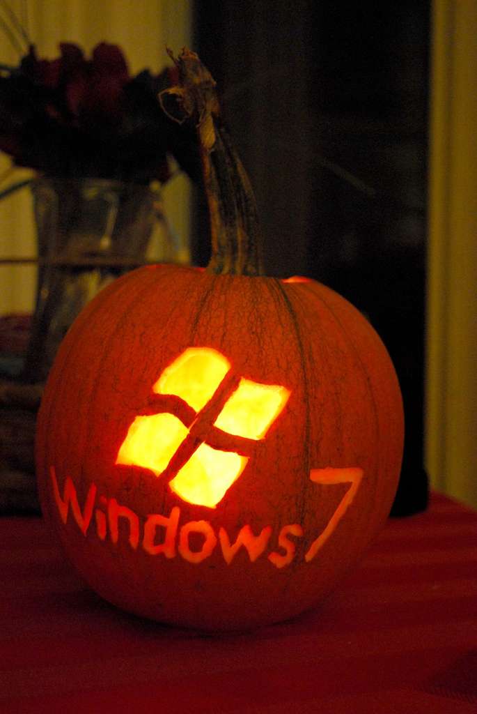 Une citrouille sous Windows ? Une citrouille sous Windows ?