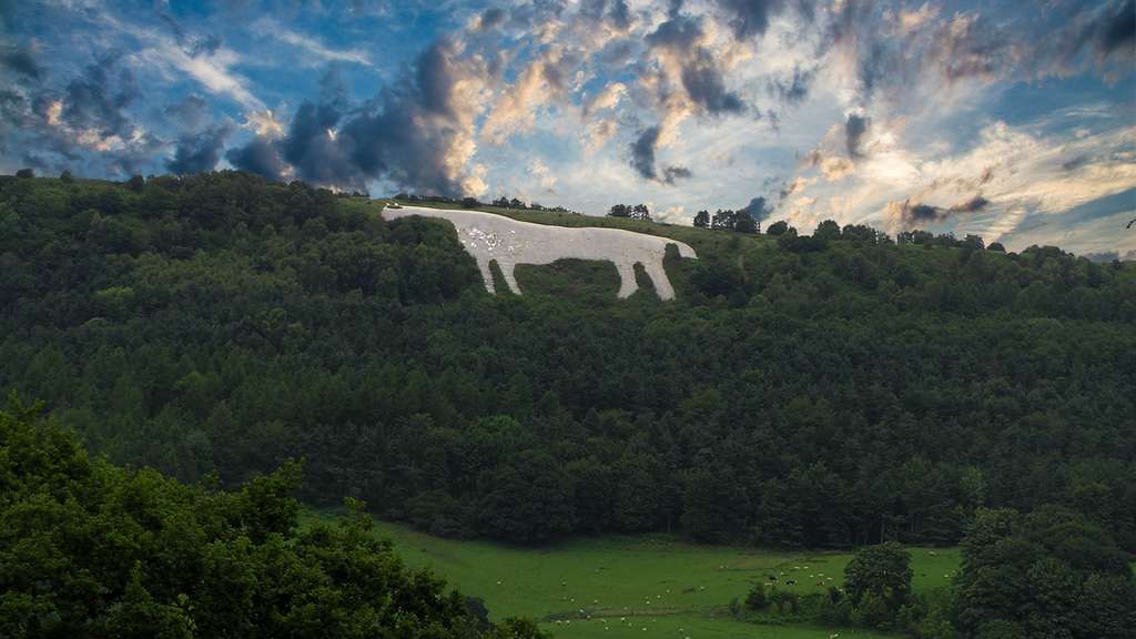 Le Cheval blanc de Kilburn en Angleterre Le Cheval blanc de Kilburn en Angleterre