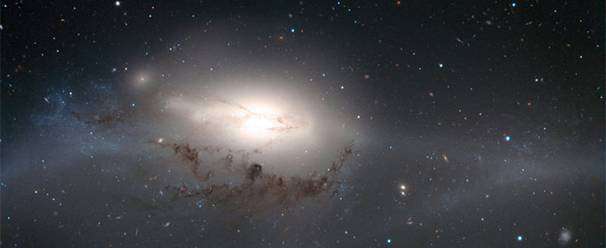 La galaxie NGC 4438. © ESO