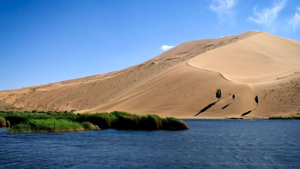 Chine, le désert des lacs mystérieux Chine, le désert des lacs mystérieux