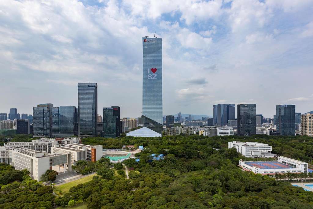 La Hanking Center Toxern à Shenzhen. © Hanking Group