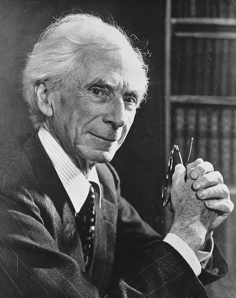 Bertrand Russell en 1957. © DP