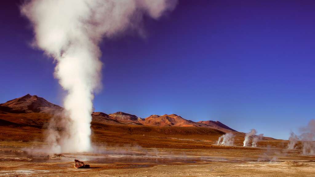 Les geysers d'El Tatio, au Chili Les geysers d'El Tatio, au Chili