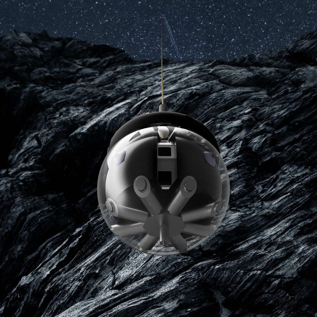 Daedalus est le nom de l'appareil sélectionné par l'ESA pour effectuer une exploration détaillée des entrailles de la Lune. © ESA