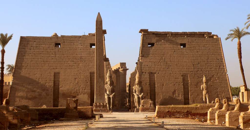 Akhenaton, le pharaon hérétique. Ici, le temple d'Amon, à Louxor, en Égypte. © Lee Horrocks, CC by-nc 2.0