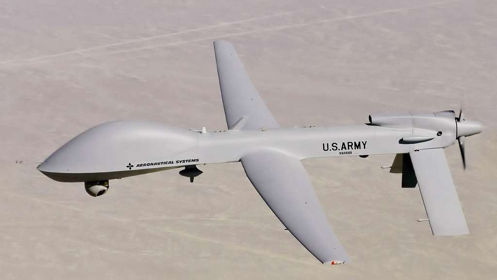 Le drone de combat MQ-1C Grey Eagle Le drone de combat MQ-1C Grey Eagle
