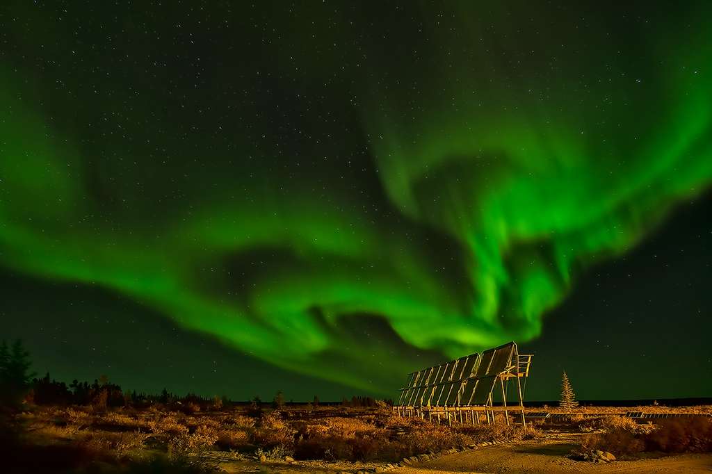 Photo Aurore Boreale Au Nunavut