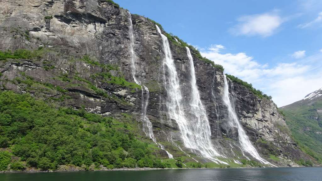 Les chutes des Sept Sœurs en Norvège Les chutes des Sept Sœurs en Norvège