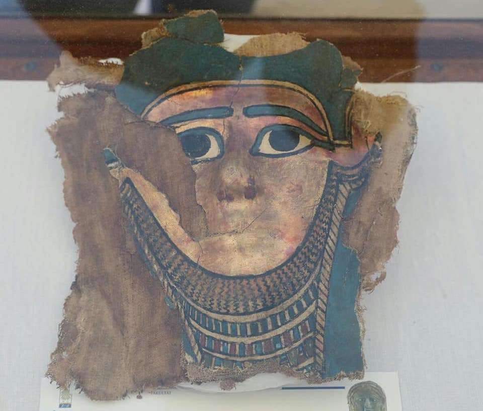 Sur le site de Saqqarah, des archéologues ont trouvé un masque doré. © Ministry of Antiquities