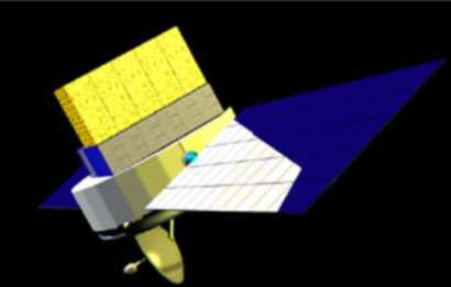 Illustration de l'expérience satellite GLAST