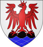 Blason des Alpes-Maritimes, où se situe Grasse. © DR Blason des Alpes-Maritimes, où se situe Grasse. © DR