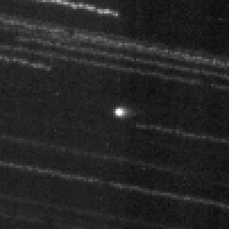 L'image semble quelconque, mais son intérêt est grand. Le 17 janvier 2013, Deep Impact photographiait C/2012 S1 à plus de 700 millions de km et y décelait une queue de plus de 60.000 km de long. Après Tempel 1, Harthley 2 et Garradd, Ison devient la quatrième comète étudiée par la sonde américaine. © Nasa 