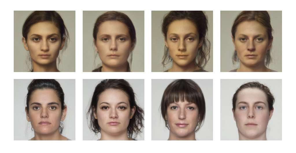 La plateforme Da Vinci Face génère des portraits dans le style de Mona Lisa, grâce à l'intelligence artificielle. © DaVinciFAce IA