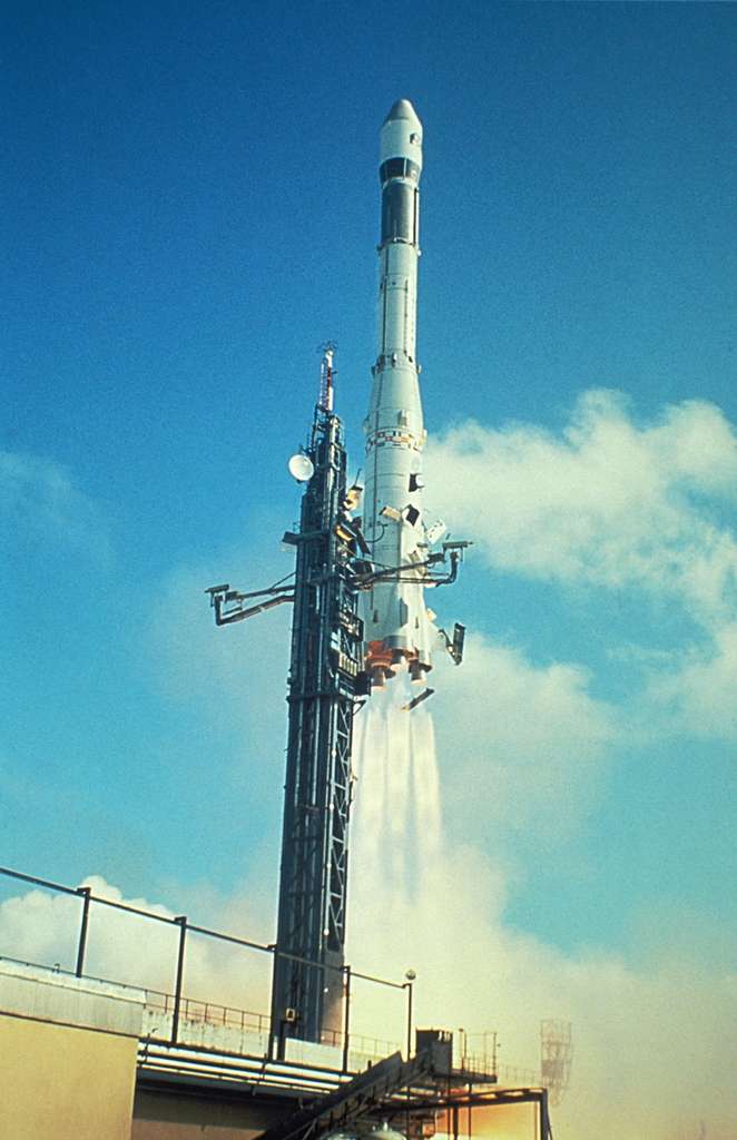 6ème tir d'une Ariane 1 6ème tir d'une Ariane 1