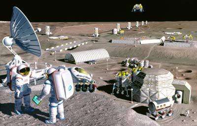 Le projet de base permanente sur le sol lunaire : Rêve ou réalité financière ? (Crédit : NASA)