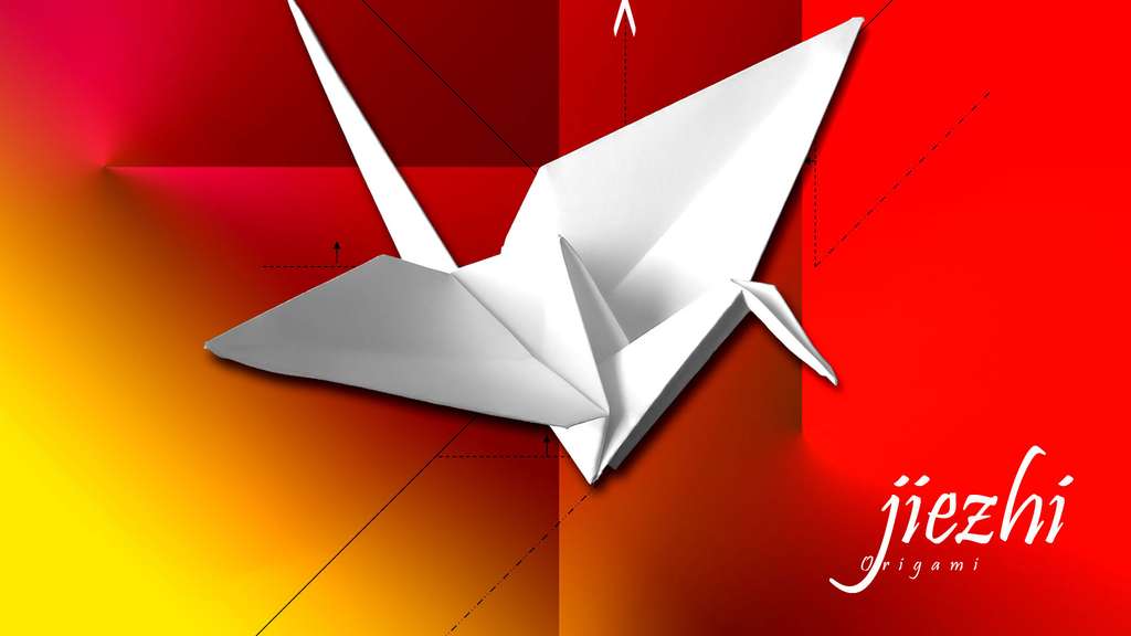 La grue, la plus célèbre représentation d’origami La grue, la plus célèbre représentation d’origami