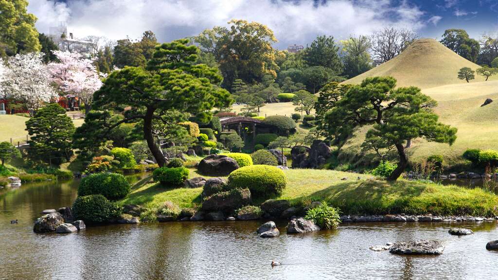 Le jardin Suizen-ji de Kumamoto, l'un des plus beaux jardins japonais