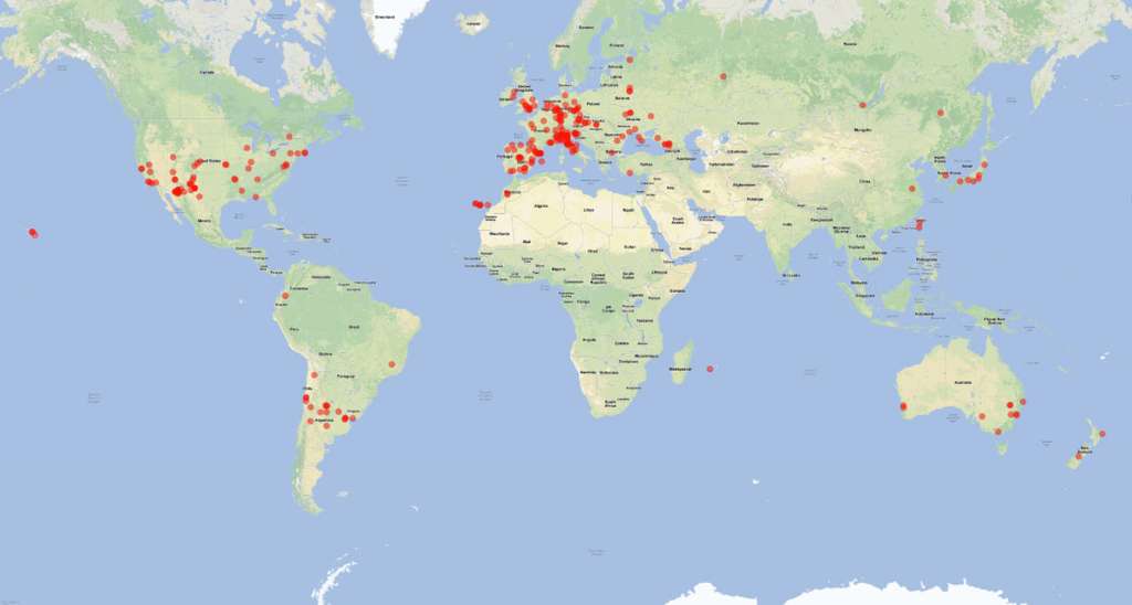 En 2012, 46 pays coordonnaient plus ou moins bien leurs efforts de surveillance du ciel. Visiblement, cela n'a pas suffi : en 2013, la chute de la météorite de l'Oural a surpris tout le monde. © Copuos