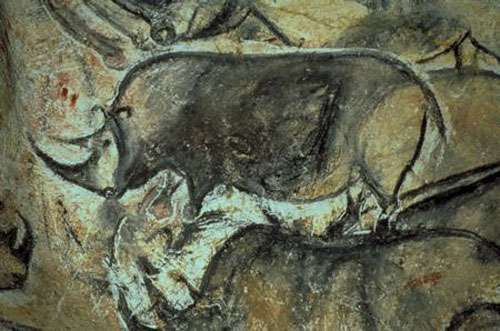 Fresque de la grotte Chauvet Fresque de la grotte Chauvet