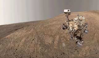Un détail incroyable s’est glissé derrière ce rover quand il prenait un selfie sur Mars !