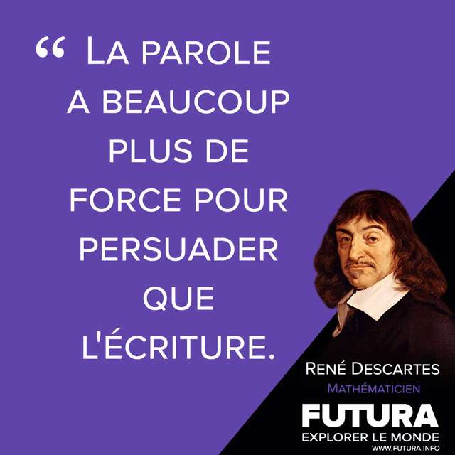 Citations Rene Descartes Mathematicien Physicien Philosophe Biologiste Futura Sciences