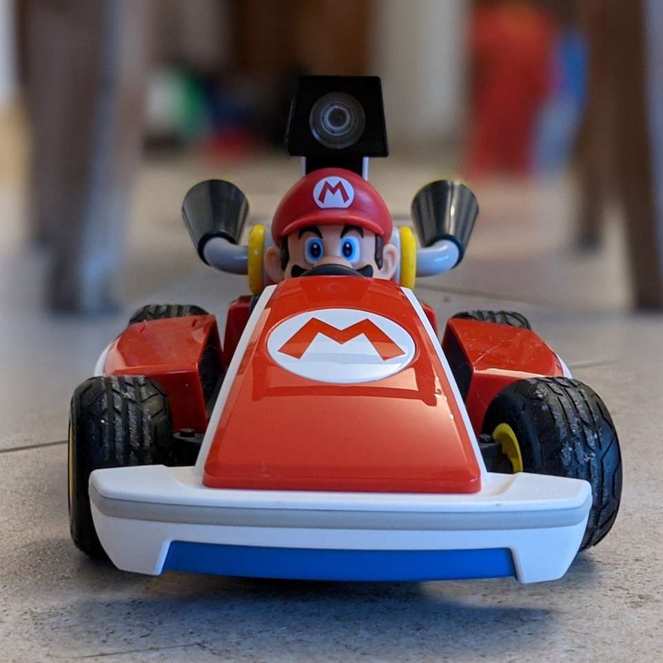 Mario Kart dans mon salon…
