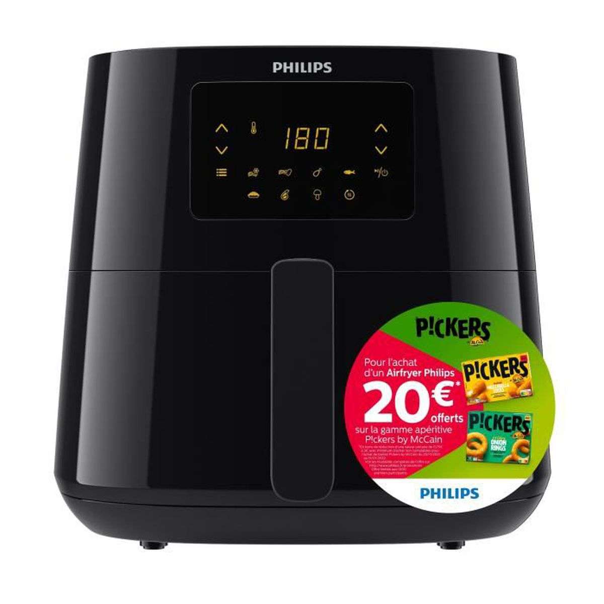 Philips Essential Airfryer Compact HD9252/90 : meilleur prix, test et  actualités - Les Numériques
