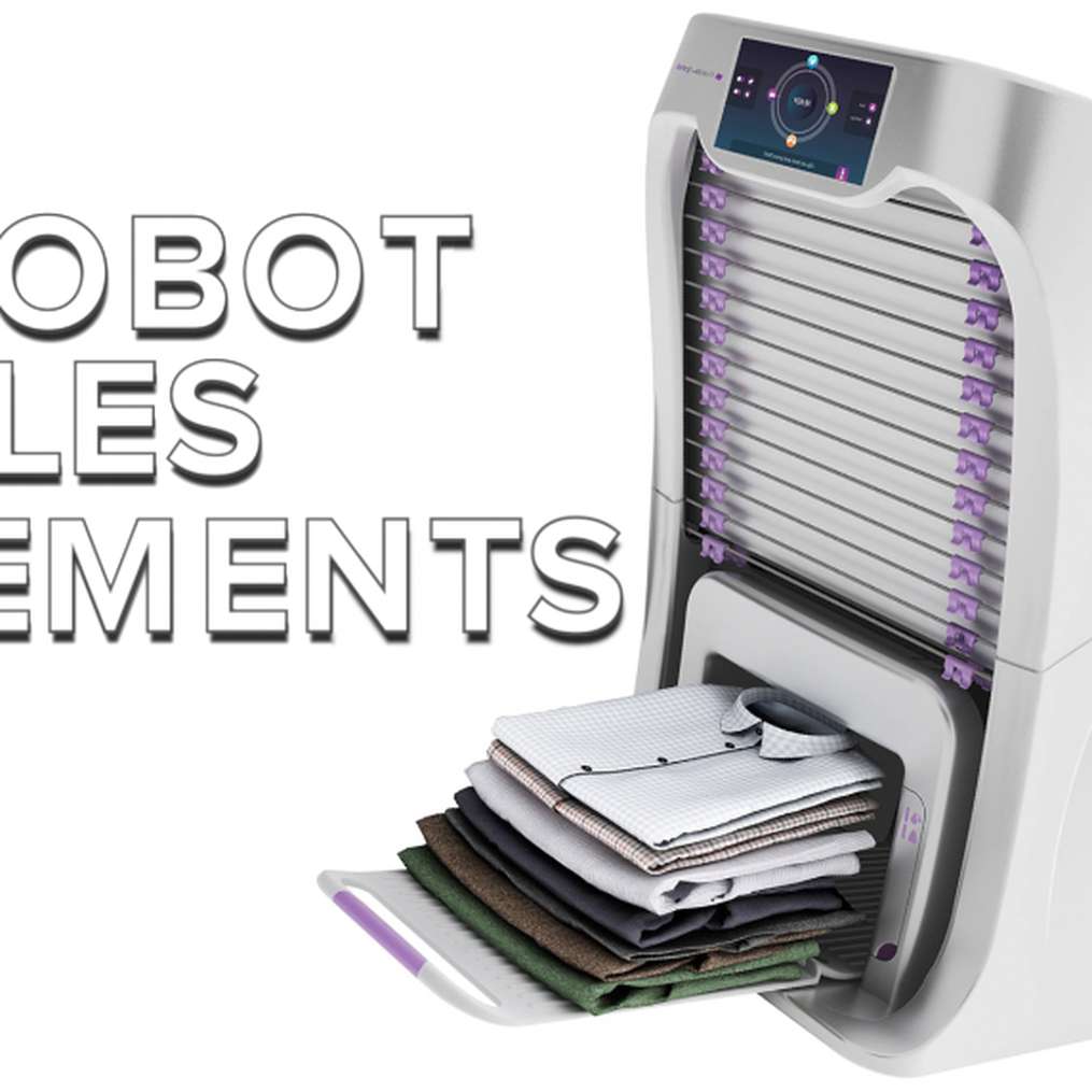 FoldiMate, le formidable robot qui plie et repasse vos vêtements !