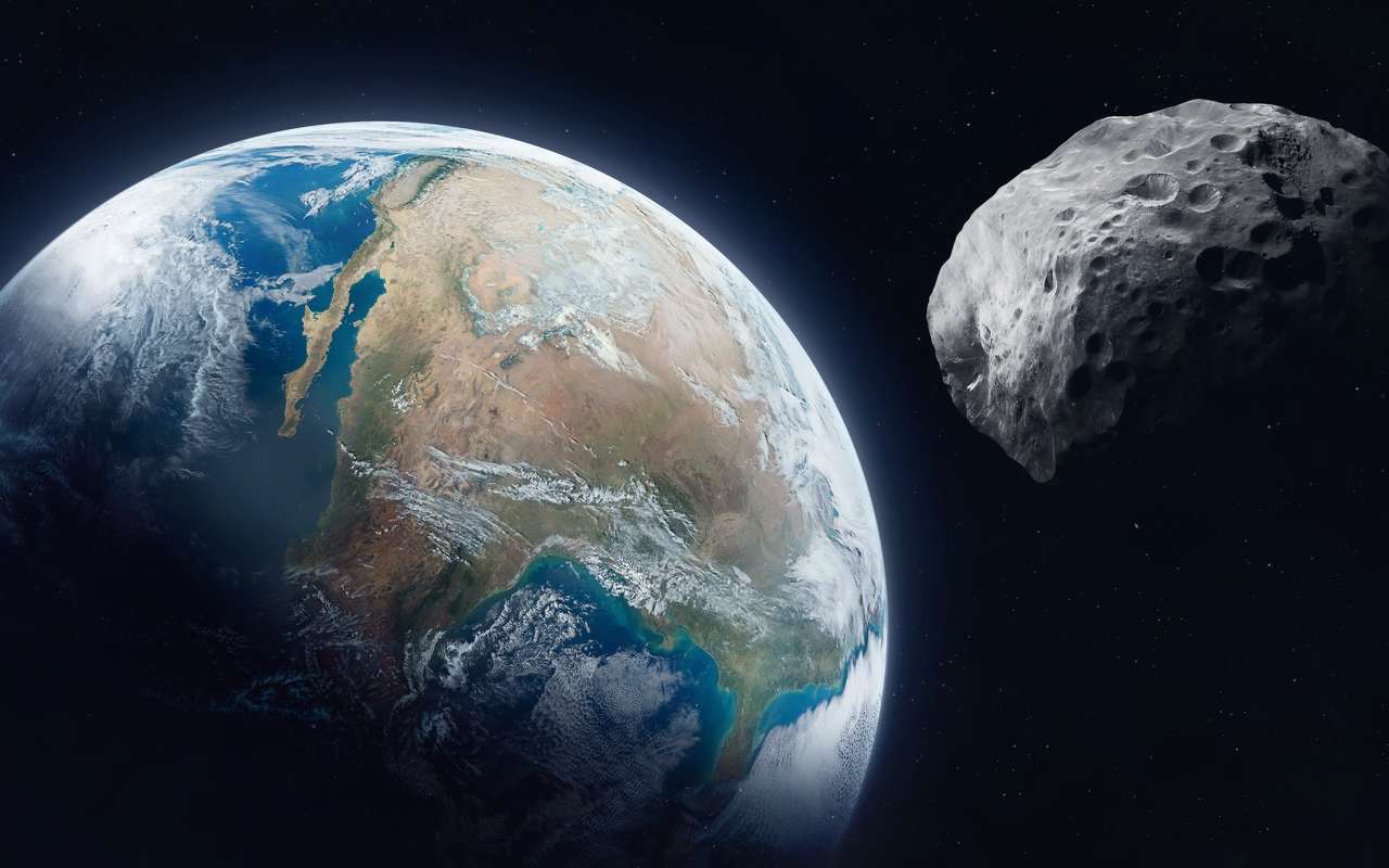 Cosmos astéroïde tournant perpétuel mouvement Mach – Grandado