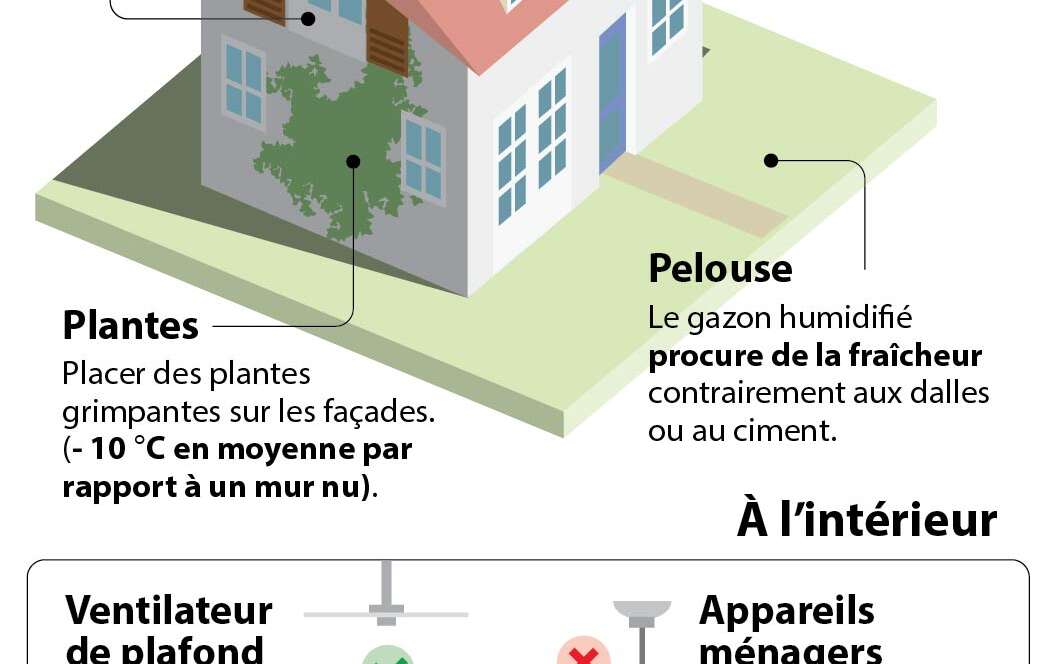 Canicule et économie d'énergie : 5 astuces pour rafraîchir sa maison sans  faire flamber sa facture d'électricité –