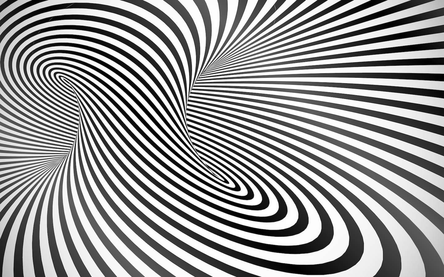 Fond D'écran Illusion D'optique Illusion D'optique Tunnel Noir Et