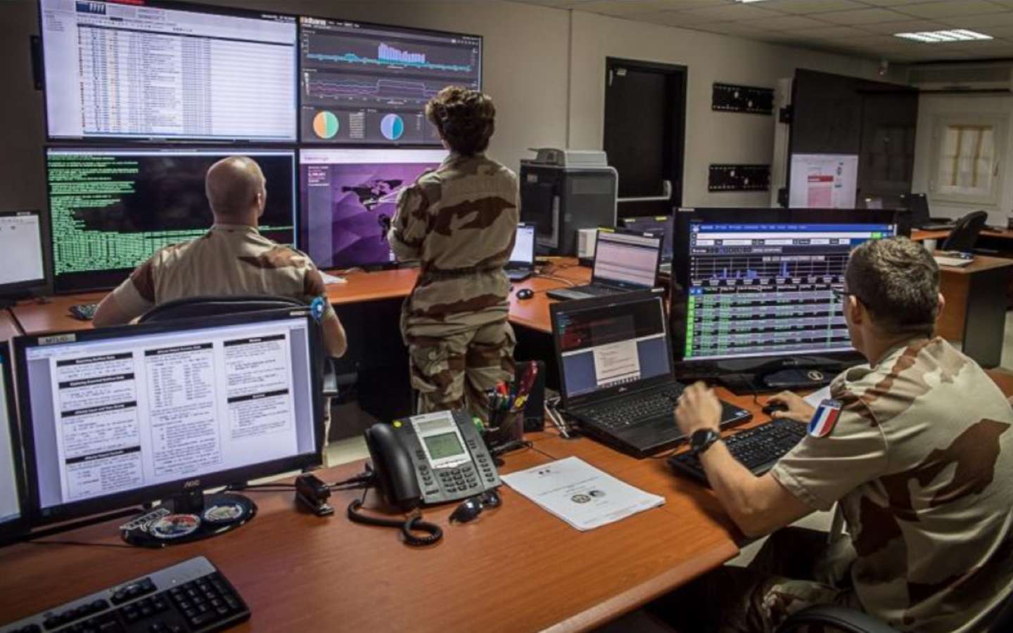 Les troupes françaises de l'opération Barkhane sont sous le feu des cyberattaques