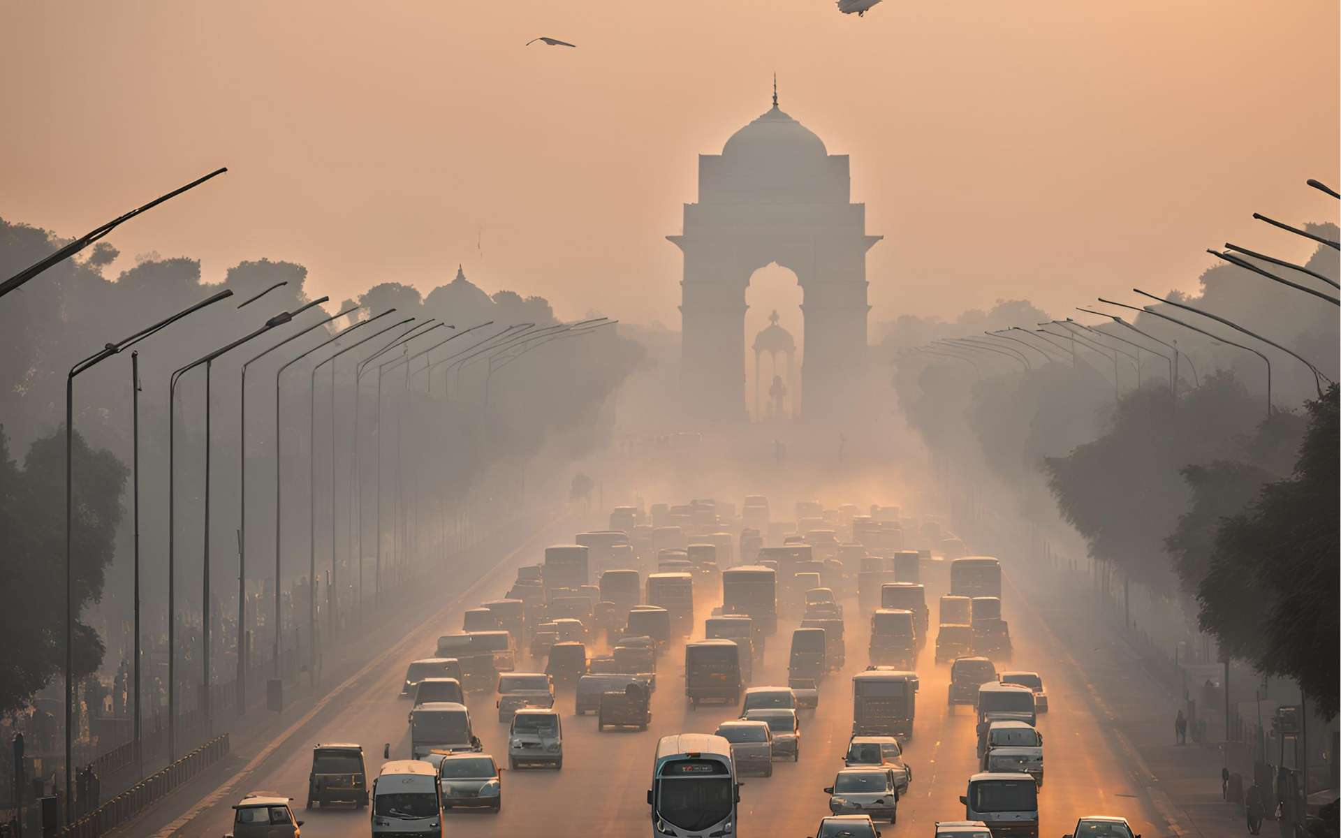 Le brouillard de la mort : l'Inde et le Pakistan suffoquent sous un smog mortel avec des pics de toxicité record