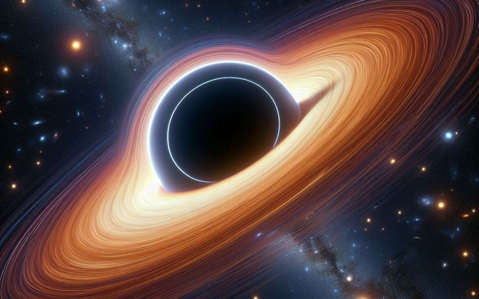 La matière est bien en mouvement autour du premier trou noir géant photographié nous dit une nouvelle image